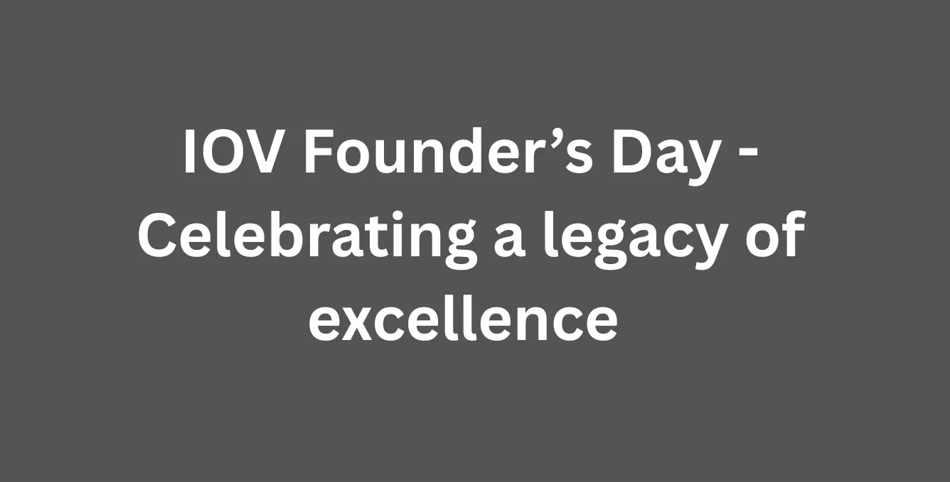 Founders Day 2026