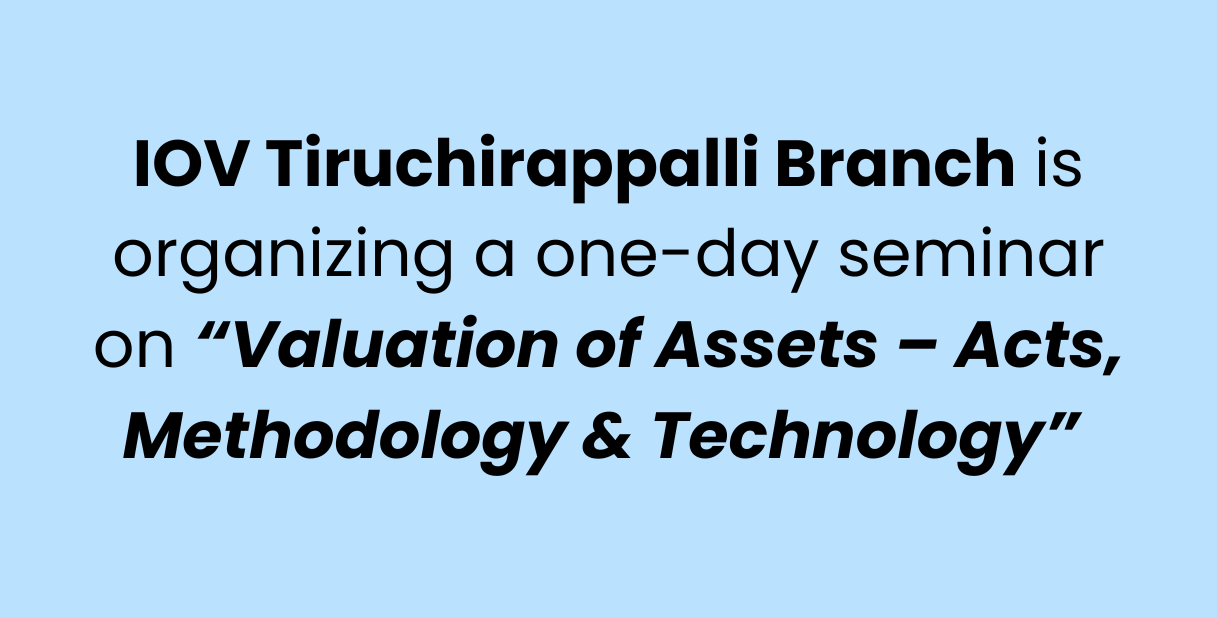 TIRUCHIRAPPALLI BRANCH (Tamil Nadu)