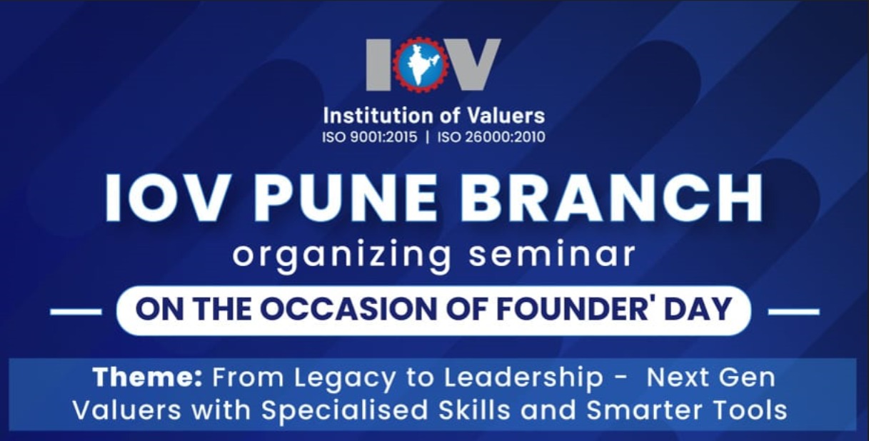 IOV Pune Branch – Specialized Valuation Seminar on Founder’s Day 2025